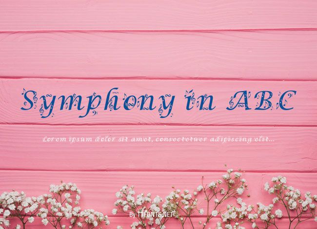 Symphony in ABC example